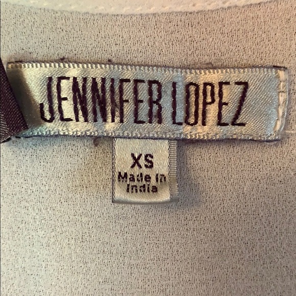 Jennifer Lopez White sequined Tank Size XS EUC - Picture 3 of 4